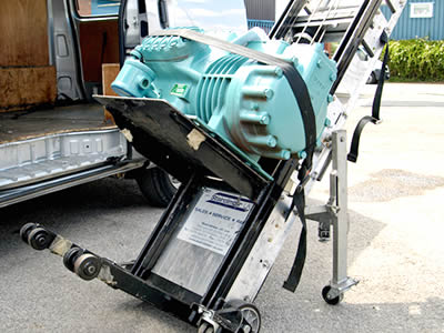 Big or small we will safely remove & install your compressor - click here for more details.